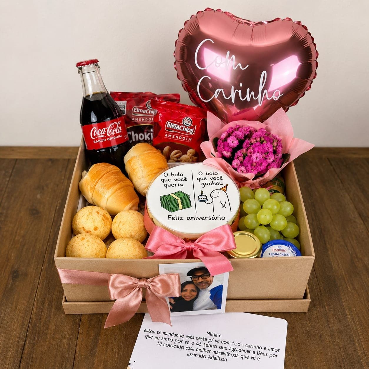 Caixa Aniversário Delícias